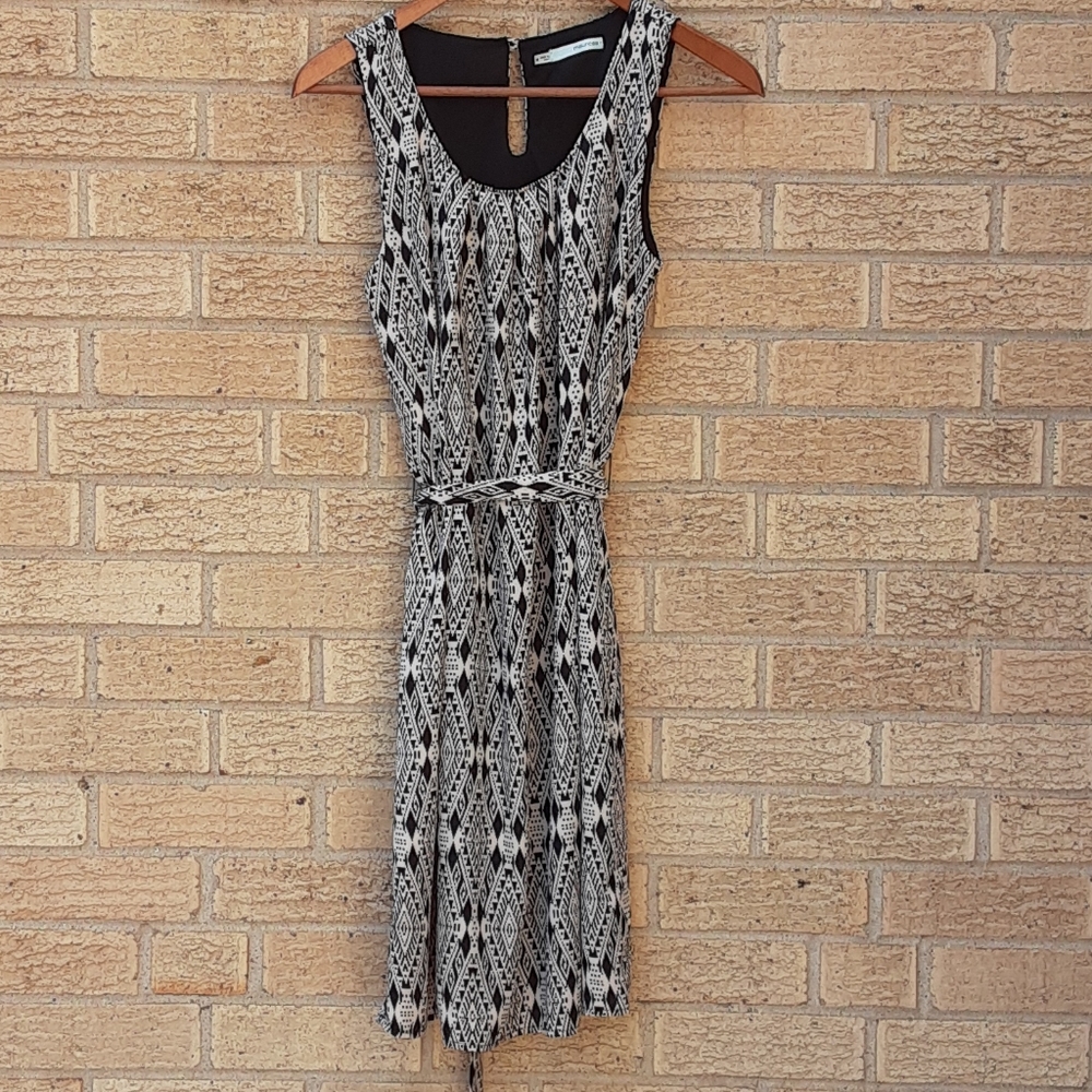 Black and White Maurices Dress